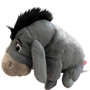 Disney 16" Eeyore Sitting Plush With Iconic Detachable Tail